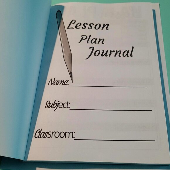 Ultimate Daily Lesson Plan Journal- Teachers, Paraprofessionals, Homeschool - Picture 4 of 5